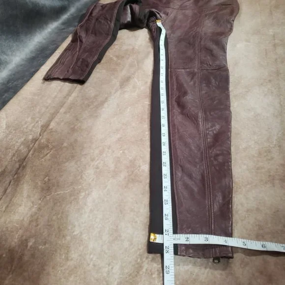 Abercrombie & Fitch Leather Leggings